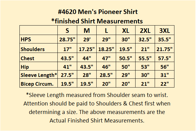Men's Pioneer Shirt