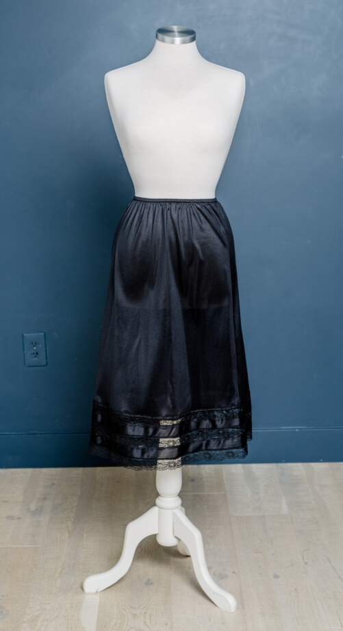 Dress Slip #2702 by White Elegance - Temple Dress Slip Snip it slip black and white