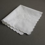Women's Embroidered Temple Hankie