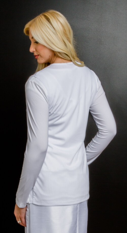 Long Sleeve White T